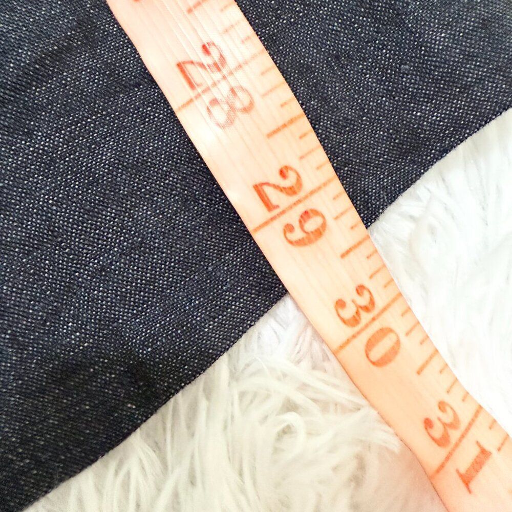 Women Eileen Fisher Linen Denim Two Button Lightweight Blazer Black Extra Small - Picture 6 of 8